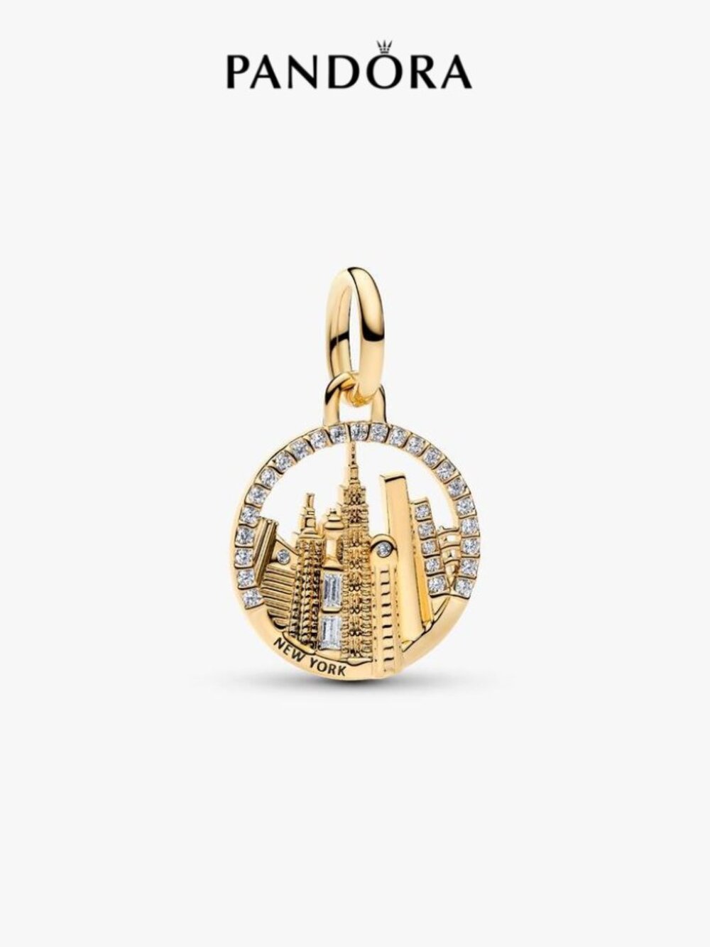 Pandora  New York Skyline Dangle Charm
